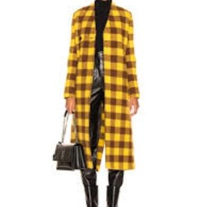 Rick Owens Plaid Coat